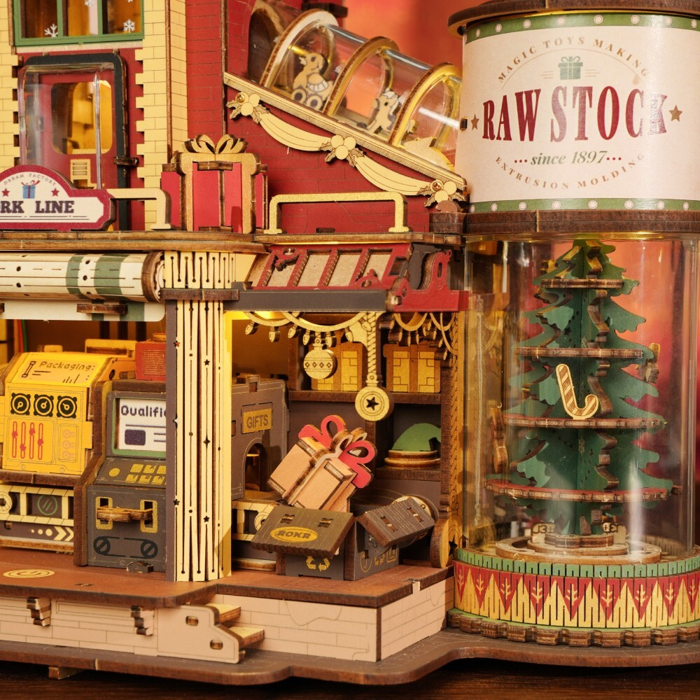 Wooden Music Box 3D Puzzle Kit