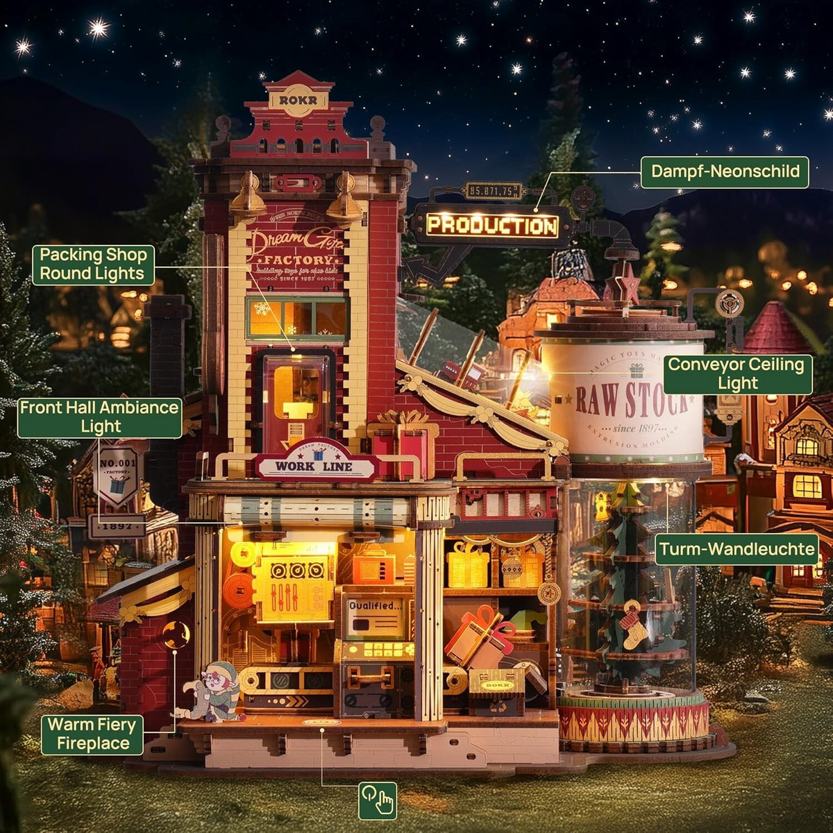 Wooden Music Box 3D Puzzle Kit