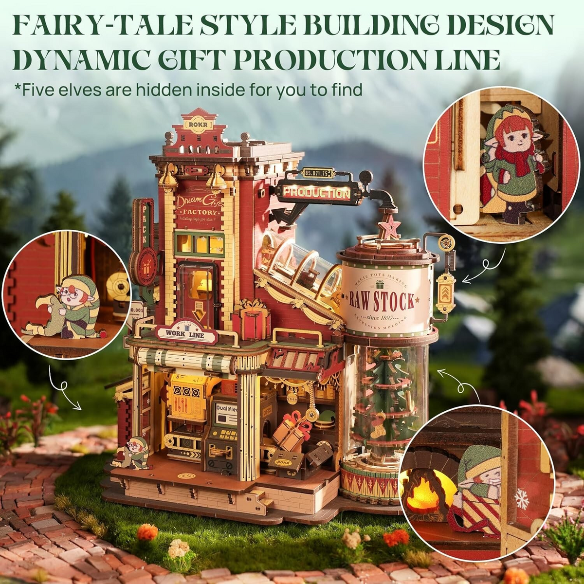 Wooden Music Box 3D Puzzle Kit