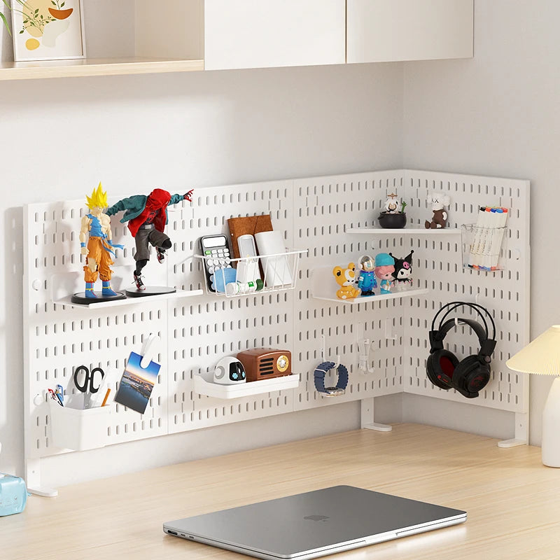 Medium White Pegboard Panel
