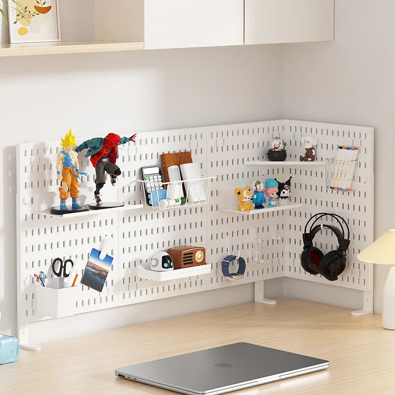BYO Pegboard System with 54 Modular Pieces