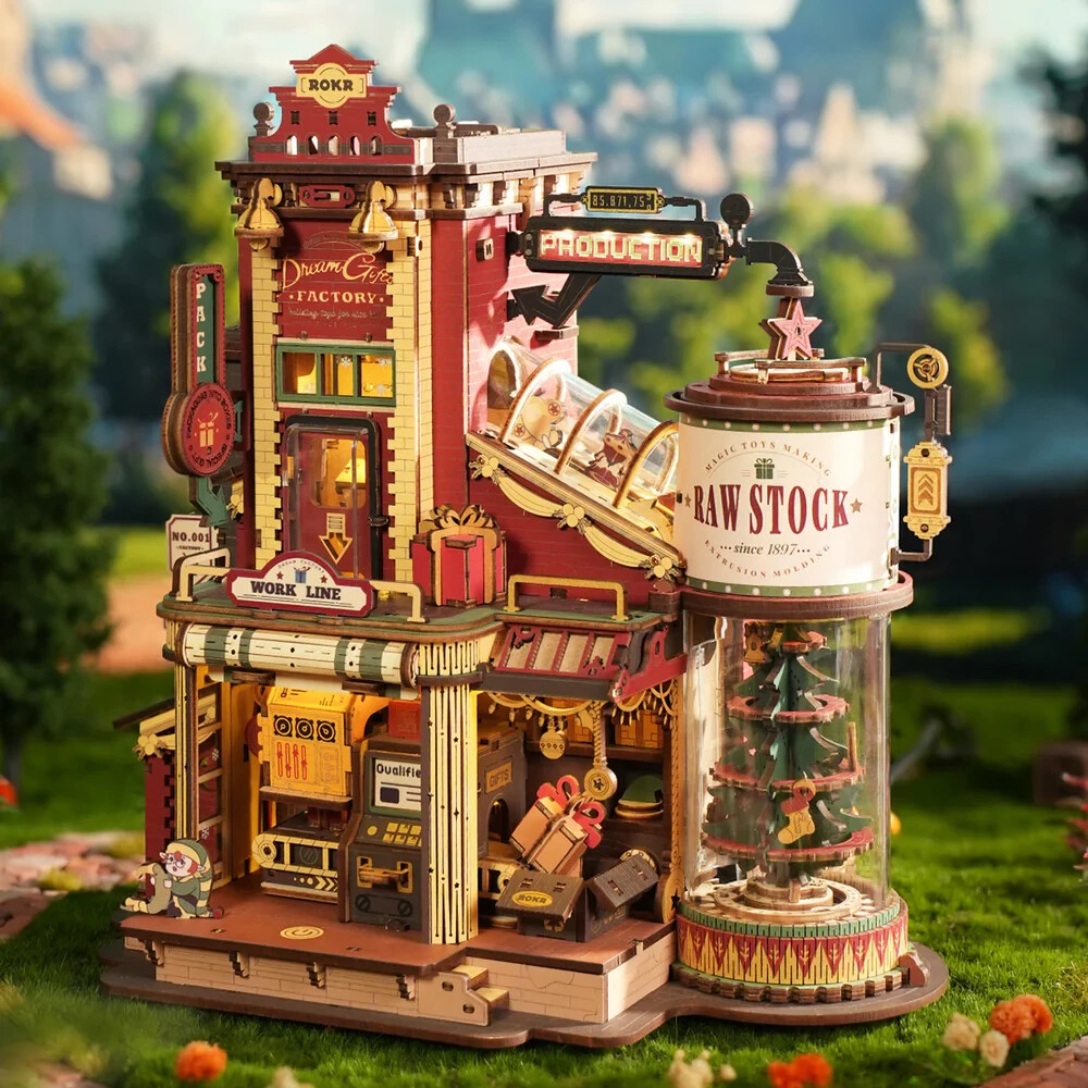 Wooden Music Box 3D Puzzle Kit