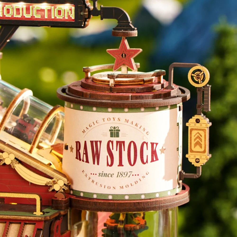 Wooden Music Box 3D Puzzle Kit