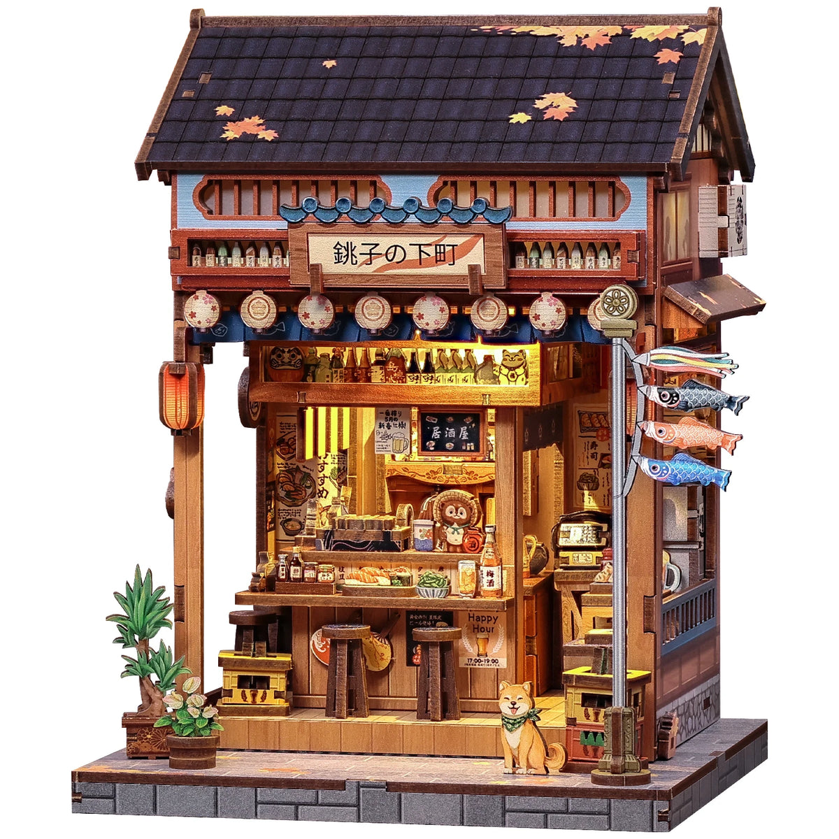 CUTEBEE Book Nook Kit with LED - 20 Designs