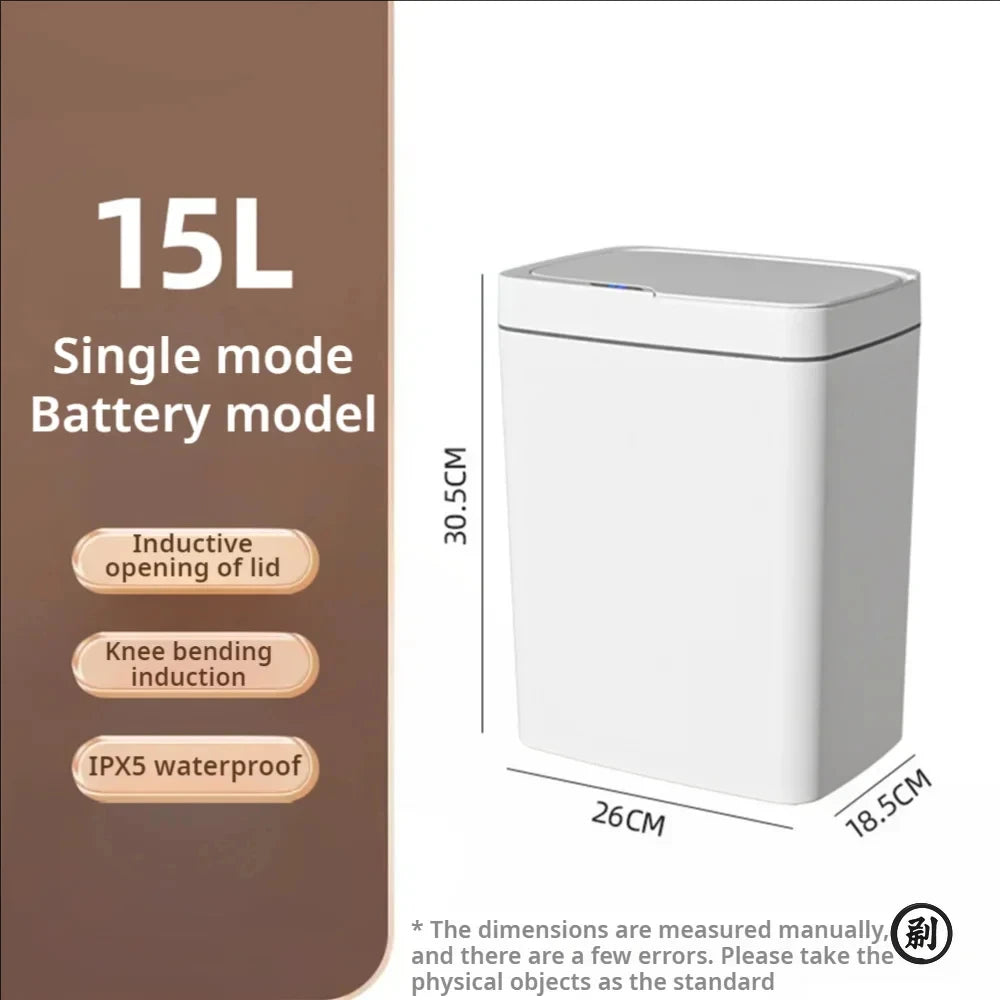 15L Touchless Sensor Trash Can