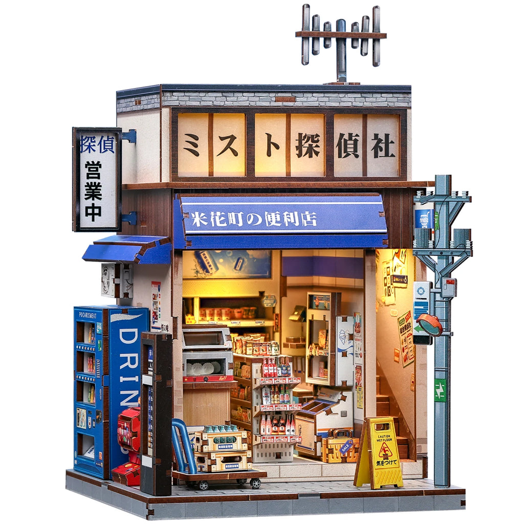 CUTEBEE Book Nook Kit with LED - 20 Designs