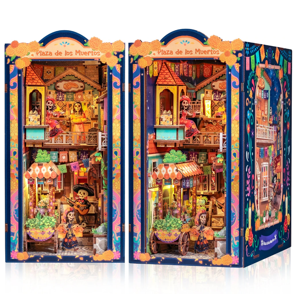 CUTEBEE Book Nook Kit with LED - 20 Designs