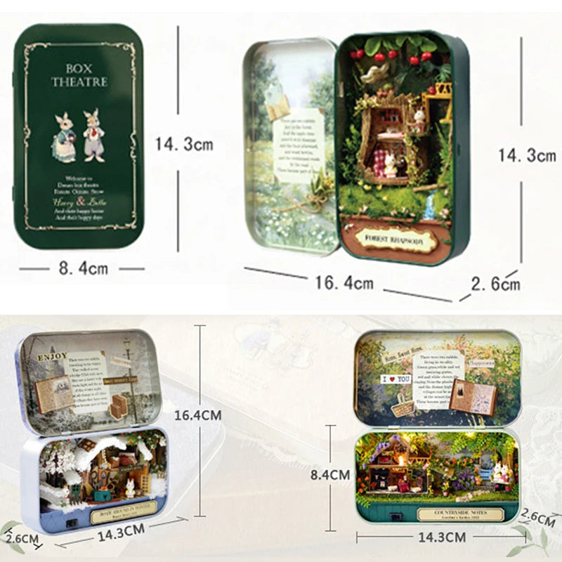 Nostalgic Box Theater Miniature House Kit
