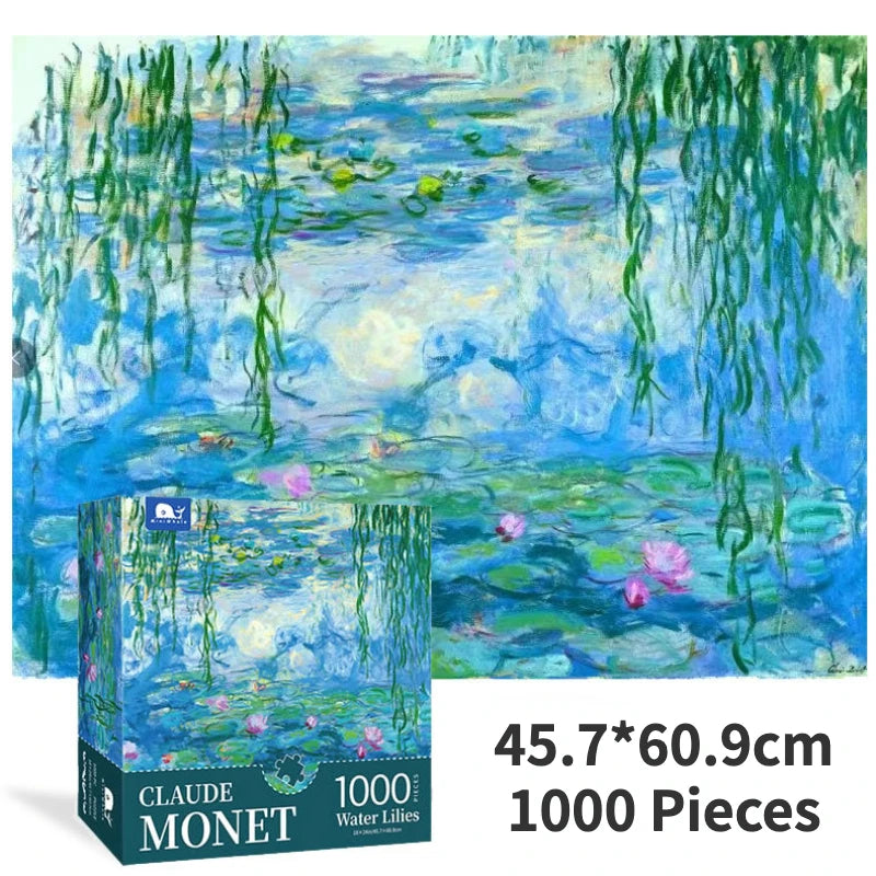 Monet Landscape 1000-Piece Art Puzzle