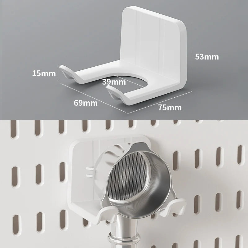 BYO Pegboard System with 54 Modular Pieces
