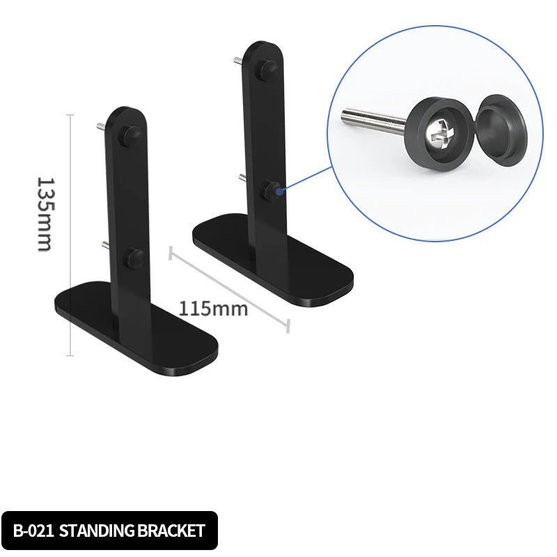 Freestanding Pegboard Bracket for BYO Panels