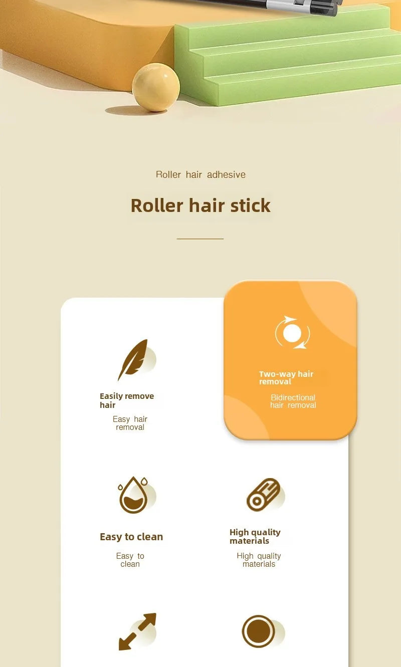 Reusable Self-Cleaning Pet Hair Roller
