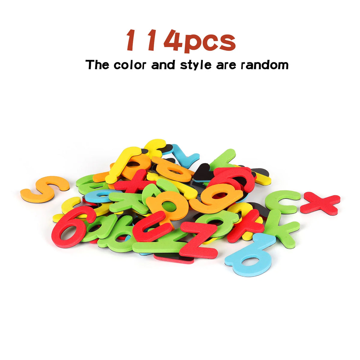 Colorful Magnetic Letter Learning Set