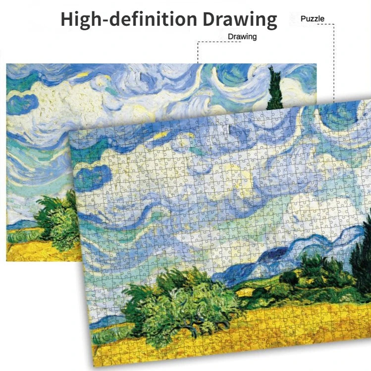 Monet Landscape 1000-Piece Art Puzzle