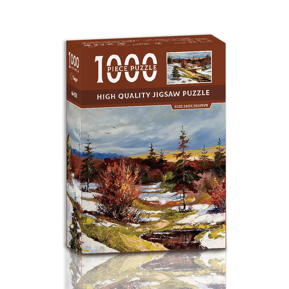 Adult Jigsaw 1000Pcs Large-scale Puzzles Game World Famous Painting Starry Night Patience and Matching Skill Kids Teenager Toys