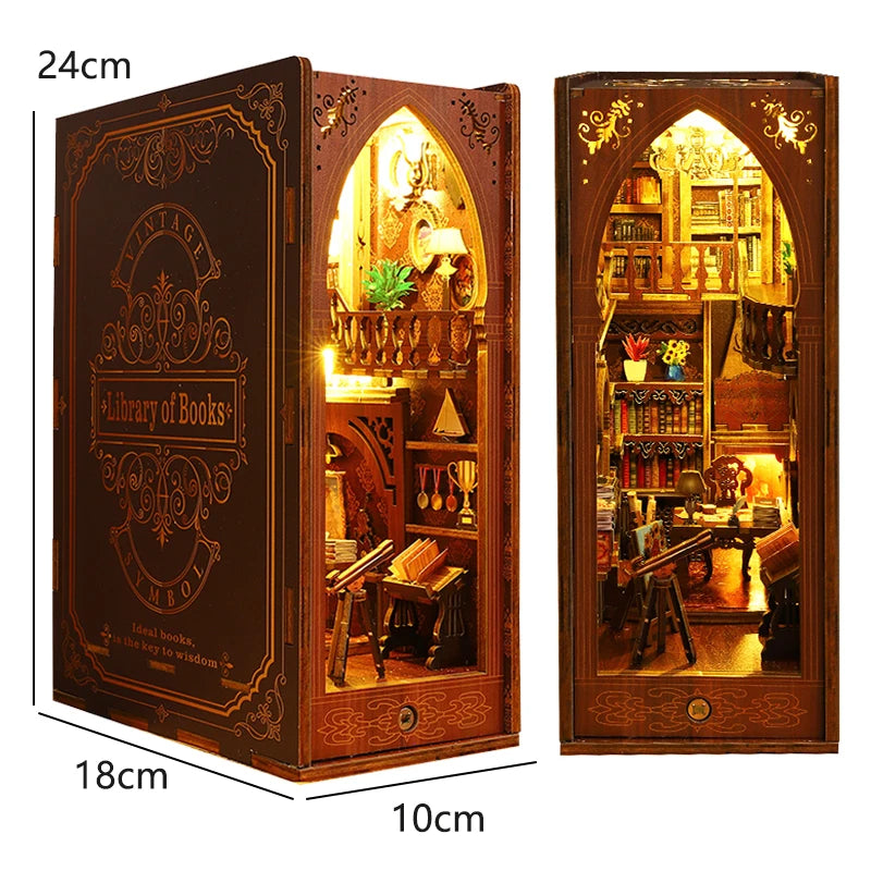 DIY Book Nook Kit - 16 Designs