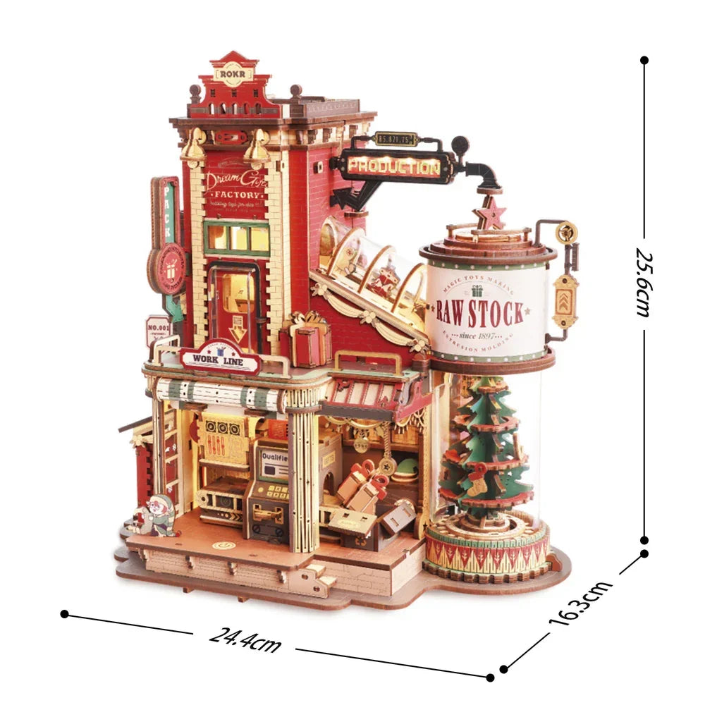 Wooden Music Box 3D Puzzle Kit