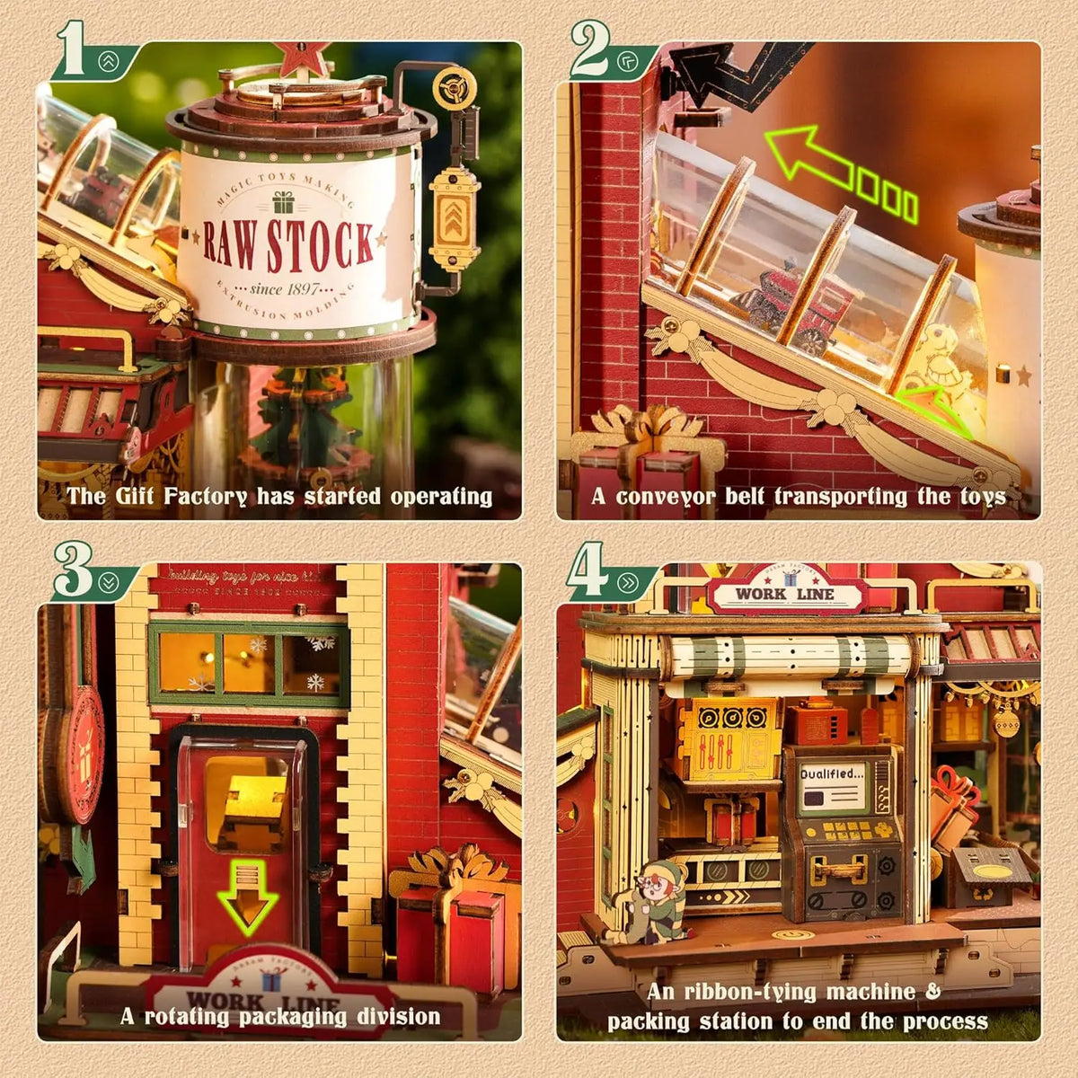 Wooden Music Box 3D Puzzle Kit