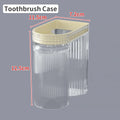 Pegboard Toothbrush Case for a modular desk setup