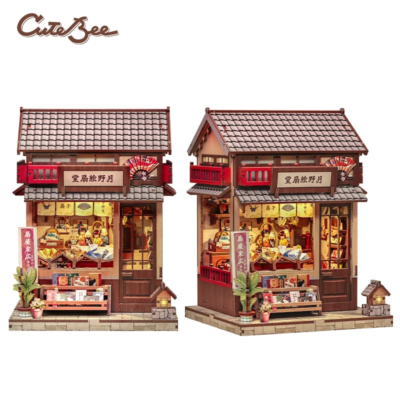 CUTEBEE Book Nook Kit with LED - 20 Designs