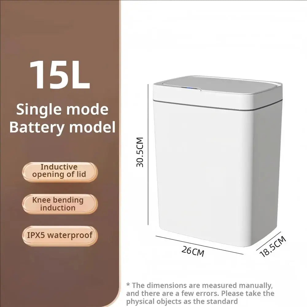 15L Touchless Sensor Trash Can