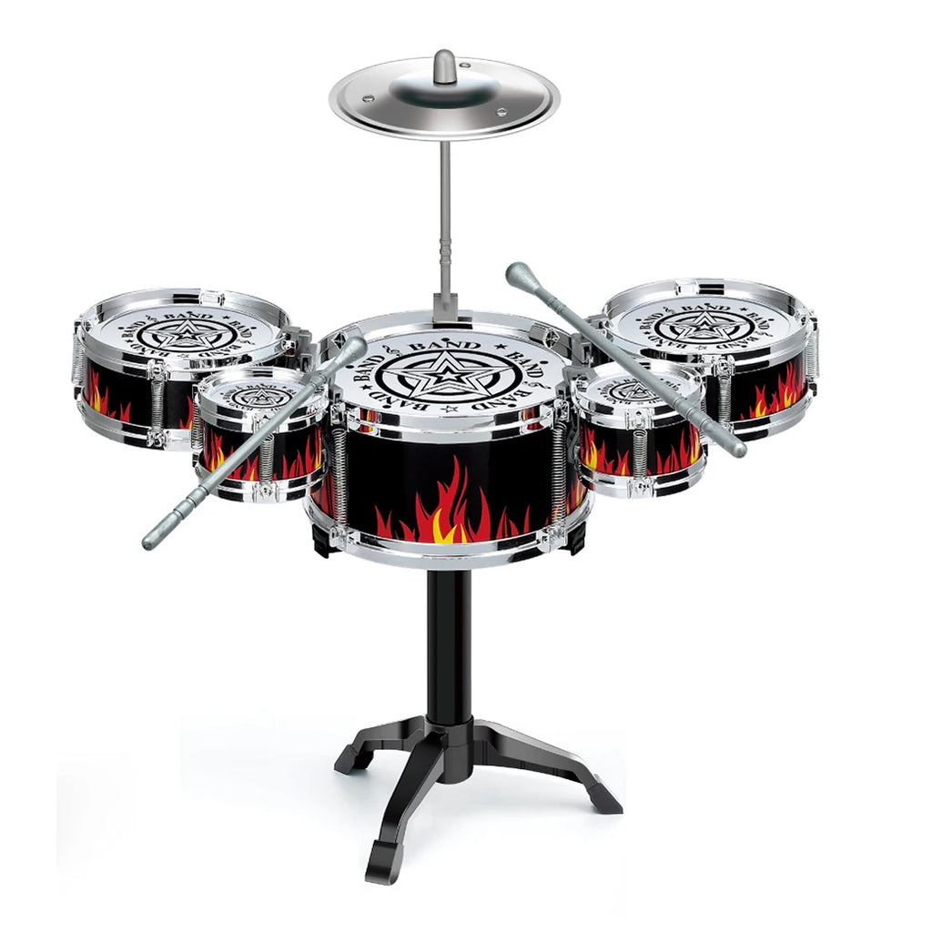 Mini Jazz Drum Set for Young Beginners