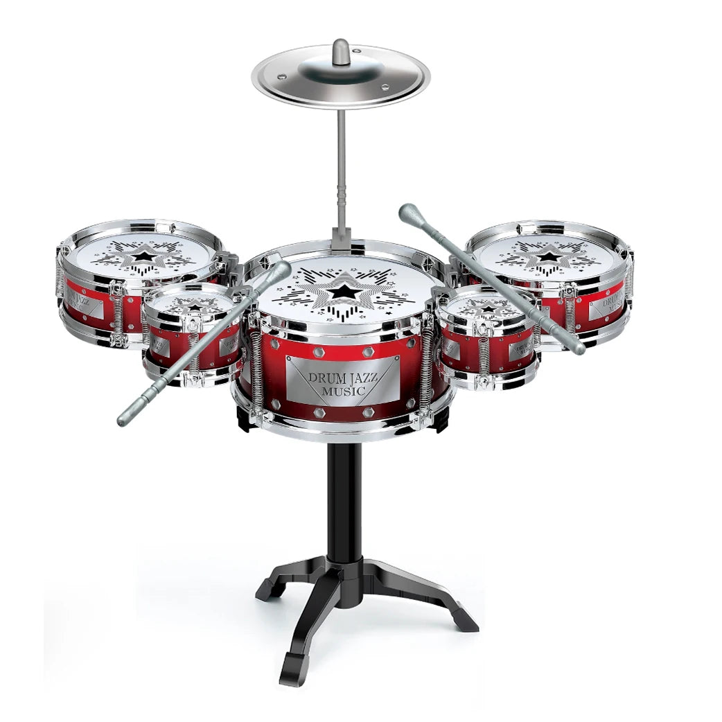 Mini Jazz Drum Set for Young Beginners