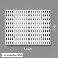 White Pegboard Large Panel for a modular desk setup