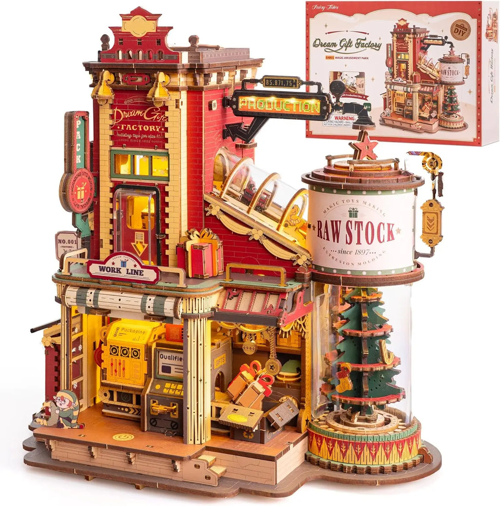 Wooden Music Box 3D Puzzle Kit
