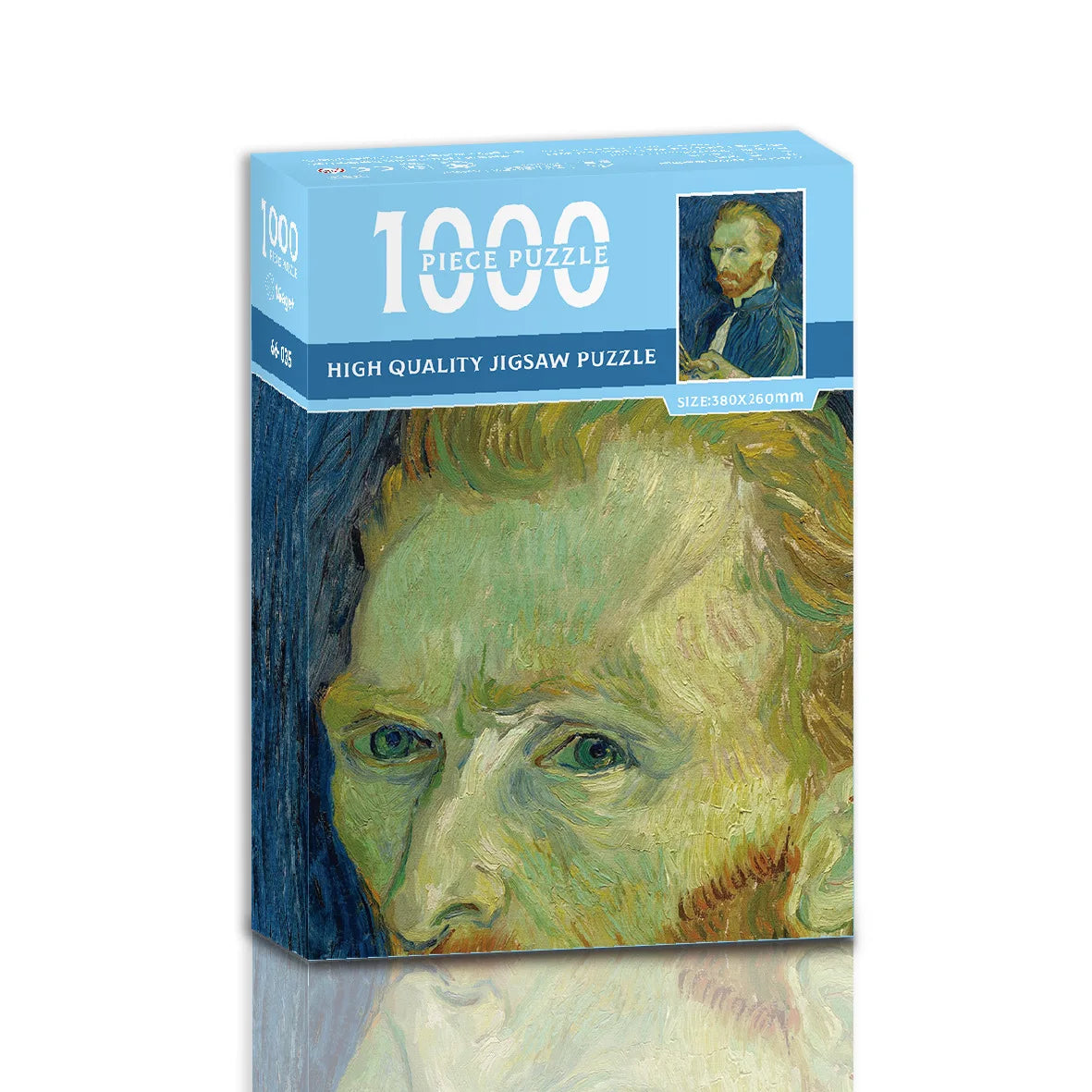 Adult Jigsaw 1000Pcs Large-scale Puzzles Game World Famous Painting Starry Night Patience and Matching Skill Kids Teenager Toys