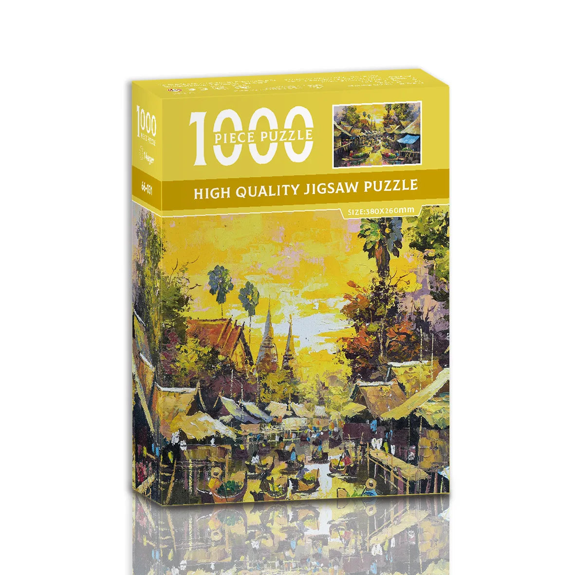 Adult Jigsaw 1000Pcs Large-scale Puzzles Game World Famous Painting Starry Night Patience and Matching Skill Kids Teenager Toys