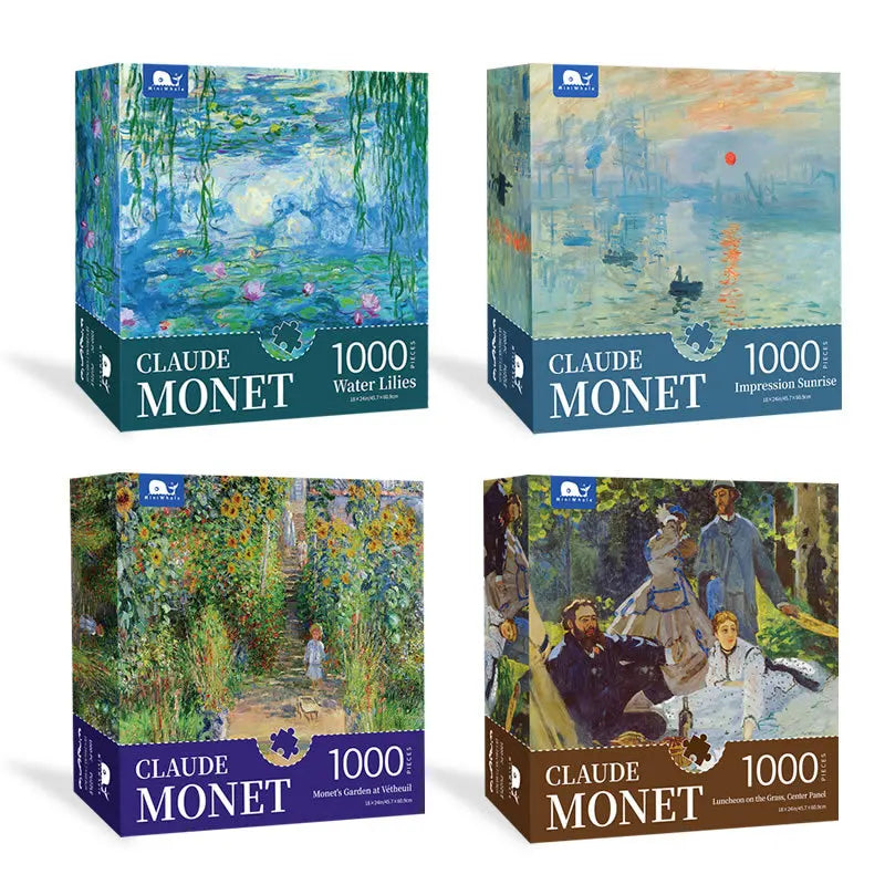 Monet Landscape 1000-Piece Art Puzzle