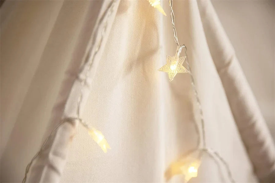 Kids' Canvas Teepee Play Tent