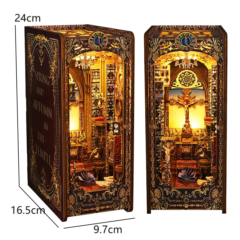 DIY Book Nook Kit - 16 Designs