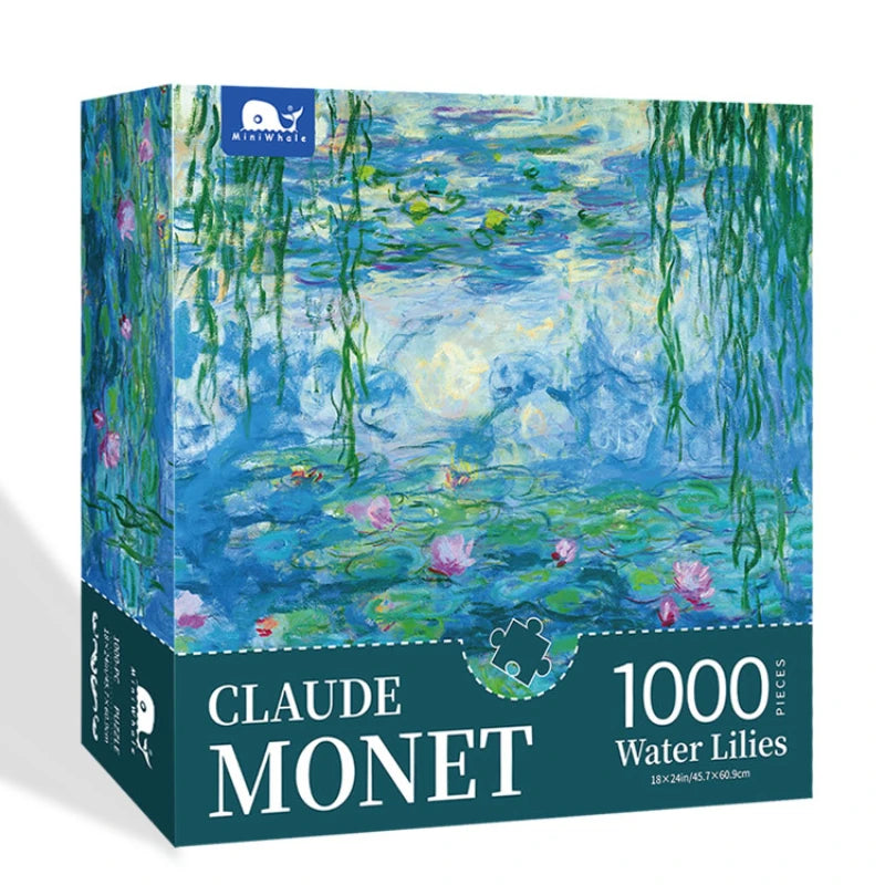 Monet Landscape 1000-Piece Art Puzzle